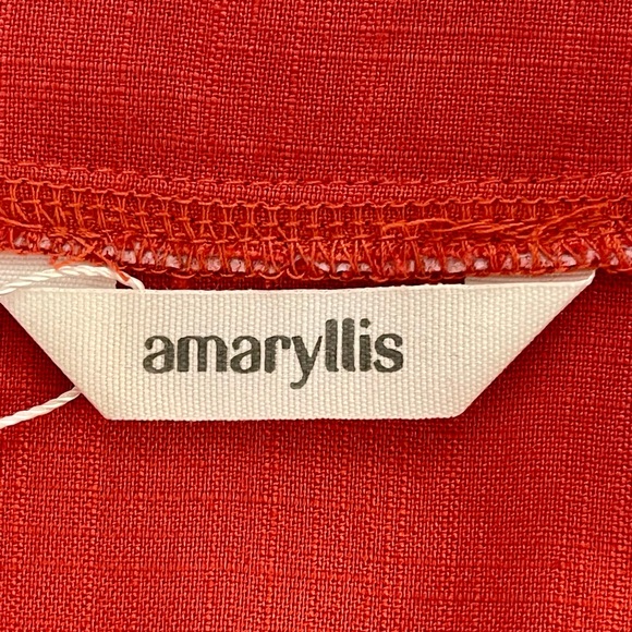 NWOT Amaryllis Puff Long Sleeves Crochet Embellished Top - Picture 10 of 10